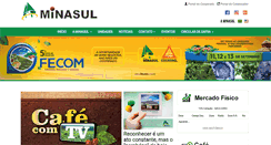 Desktop Screenshot of minasul.com.br
